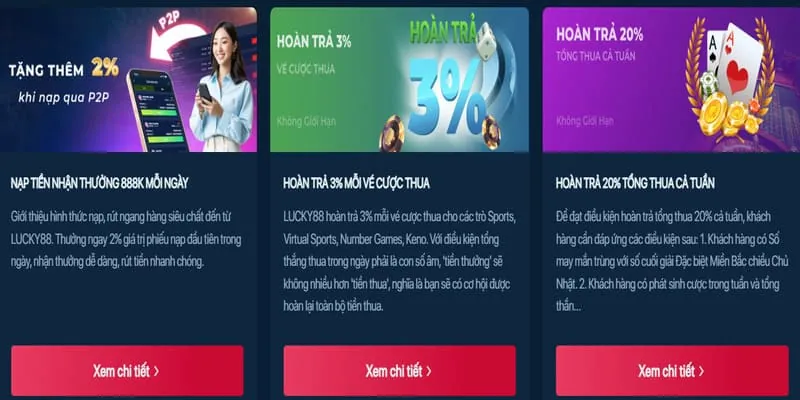 Các chương trình khuyến mãi hấp dẫn từ a88